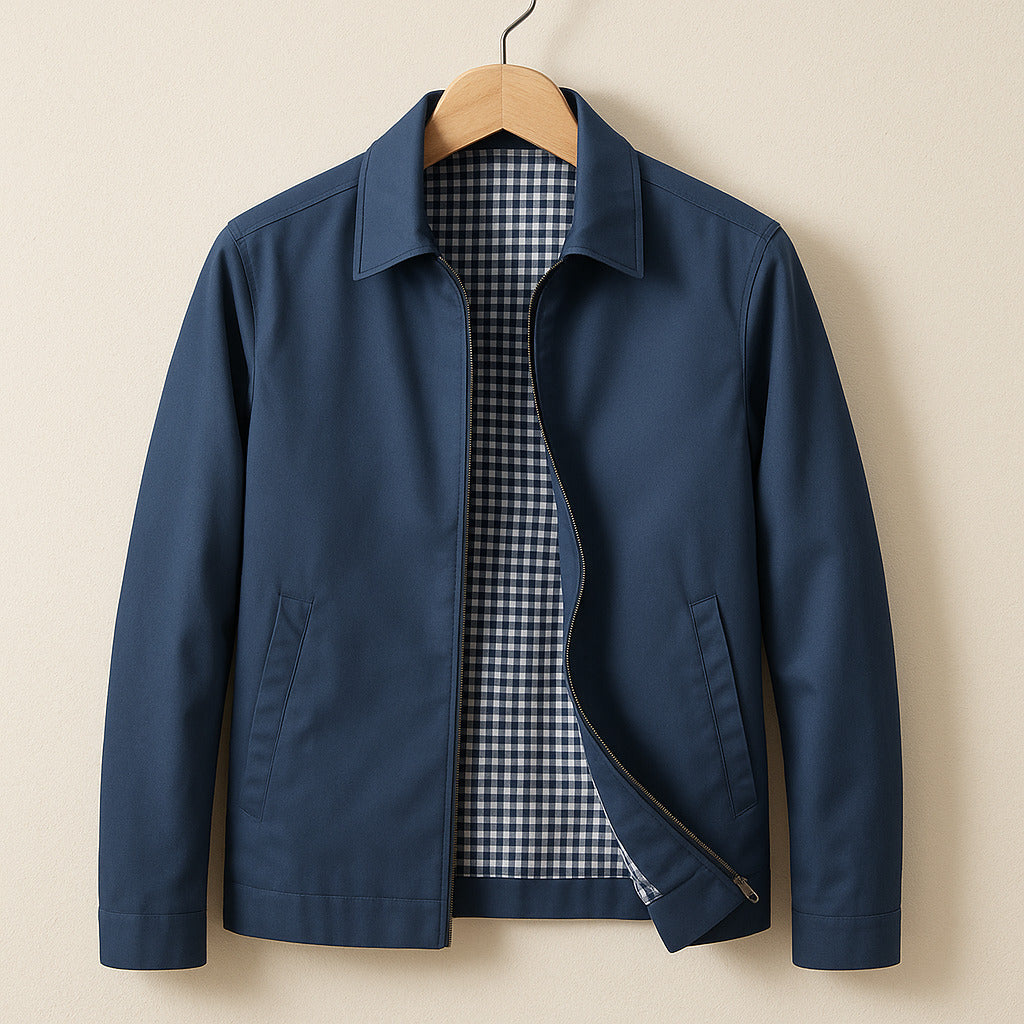 Classic Men's Streamlined Lined Jacket