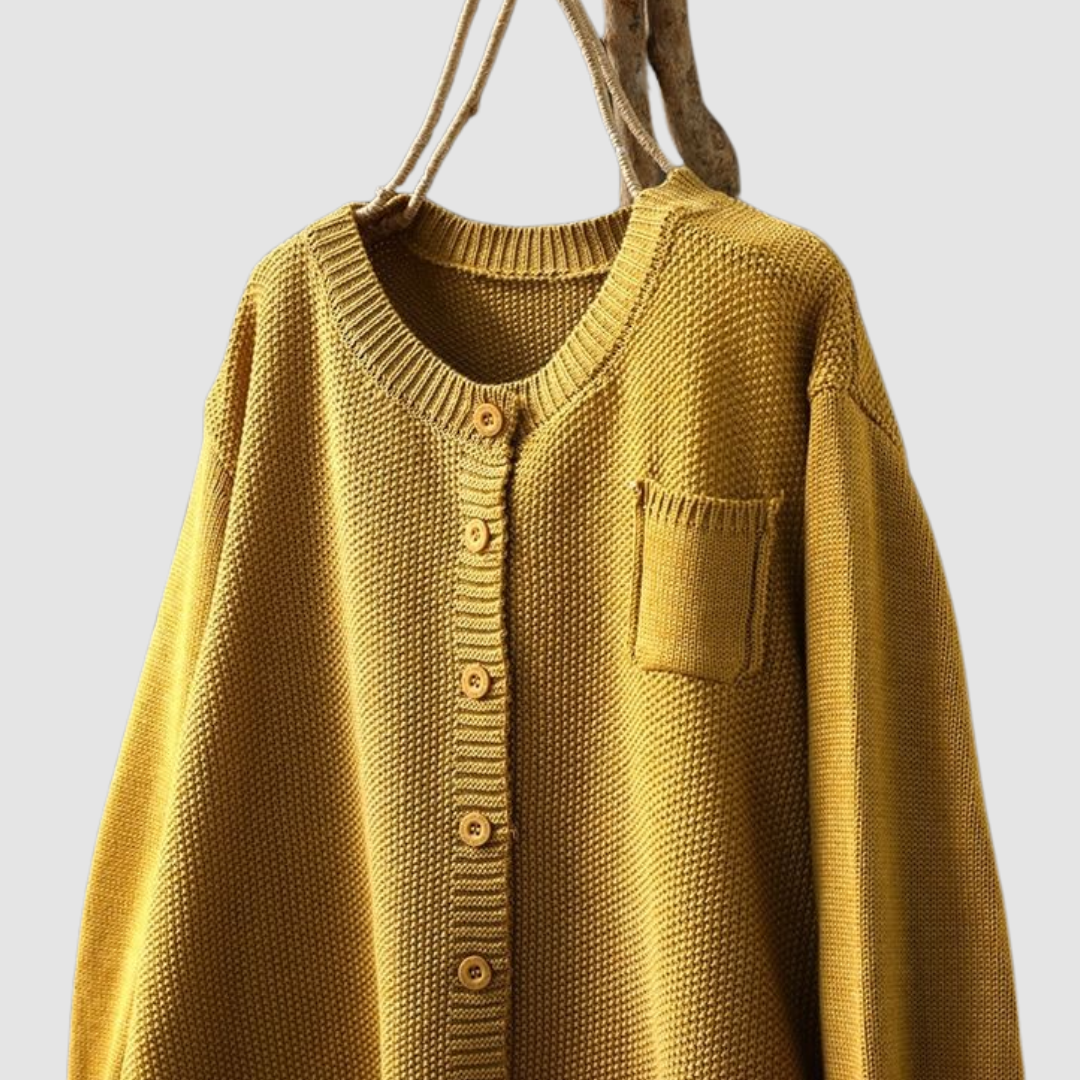 Cozy Cotton Blend Everyday Cardigan