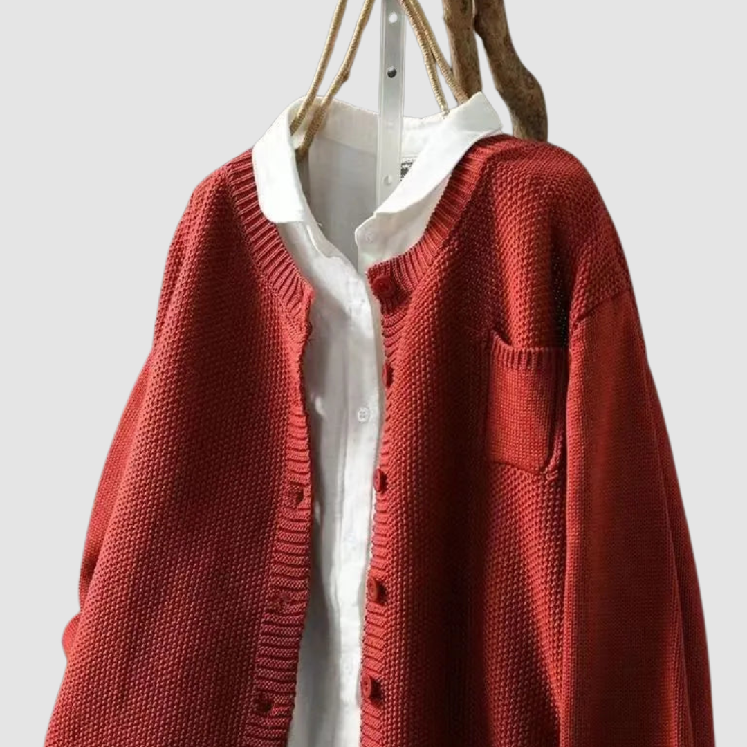 Cozy Cotton Blend Everyday Cardigan