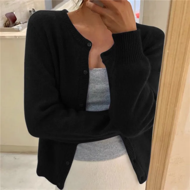 Cozy Everyday Button Up Knit Cardigan