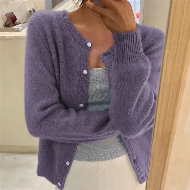 Cozy Everyday Button Up Knit Cardigan