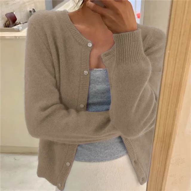 Cozy Everyday Button Up Knit Cardigan