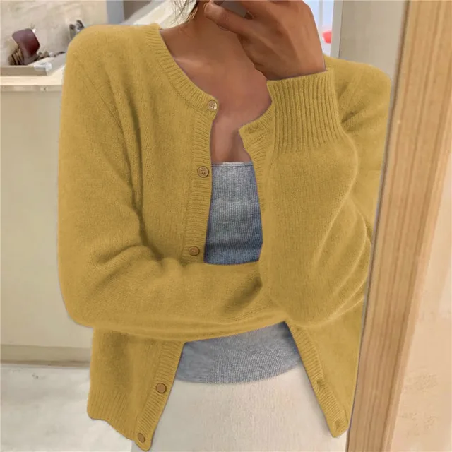 Cozy Everyday Button Up Knit Cardigan
