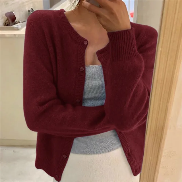 Cozy Everyday Button Up Knit Cardigan