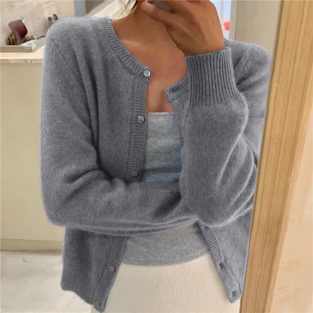 Cozy Everyday Button Up Knit Cardigan