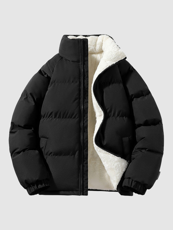 Men's Waterproof Fleece Lined Puffer Jacket